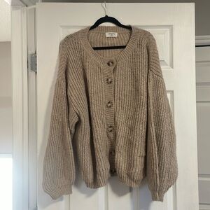 zenana chunky knit cardigan